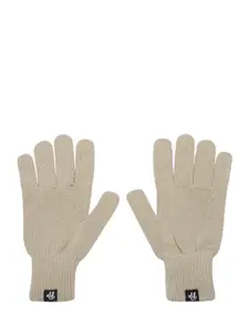 Roadster Women Beige Solid Hand Gloves