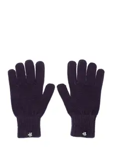 Roadster Women Purple Acrylic Hand Gloves