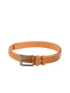 WINSOME DEAL Men Tan Brown Solid Belt