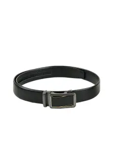 WINSOME DEAL Men Black Solid Belt