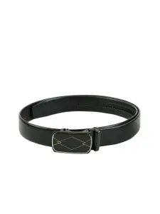 WINSOME DEAL Men Black Solid Belt