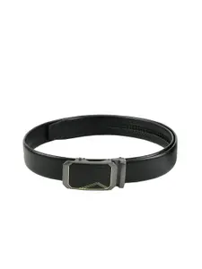 WINSOME DEAL Men Black Textured Belt