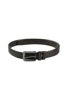 WINSOME DEAL Men Black Solid Belt