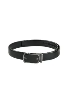 WINSOME DEAL Men Black Solid Belt