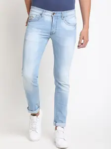 Pepe Jeans Men Blue Slim Fit Mid-Rise Clean Look Jeans