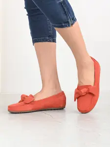 CARLO ROMANO Women Orange Loafers