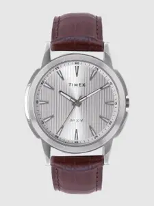 Timex Men Silver-Toned Analogue Watch TW00ZR286E