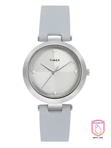 Timex Women Silver-Toned Analogue Watch - TWEL11813