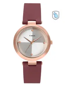 Timex Women Silver-Toned Analogue Watch - TWEL11818