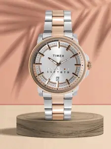 Timex Men Silver-Toned Analogue Watch - TWEG17205