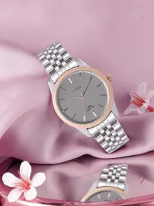 Timex Women Silver-Toned Analogue Watch - TWEL13101