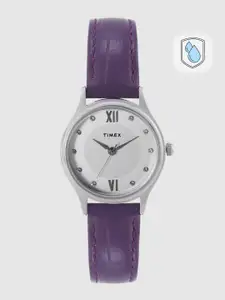 Timex Women Silver-Toned Analogue Watch TW00ZR268E