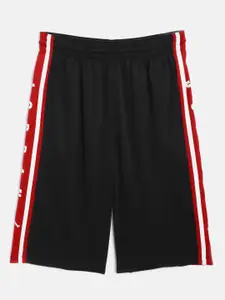 Jordan Boys Black & Red Air Jordan HBR Dri-FIT Basketball Shorts