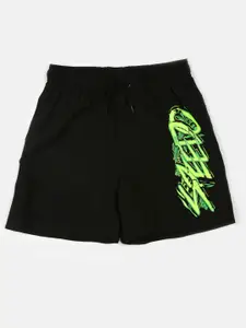 Speedo Boys Black Beach Shorts