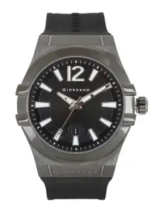 Giordano Men Black Dial Watch 1749-03