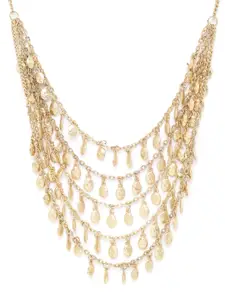RICHEERA Gold-Plated Layered Necklace