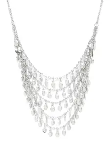 RICHEERA Silver-Plated Layered Necklace