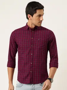 The Indian Garage Co Slim Fit Checked Casual Shirt