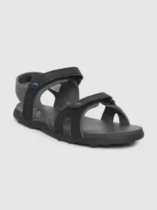 Puma Men Black Grey Ultimate Comfort Sports Sandals
