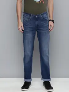 Levis Men Blue 511 Slim Fit Heavy Fade Stretchable Jeans