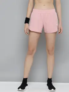 Puma Women Pink Solid Sustainable Sports Shorts