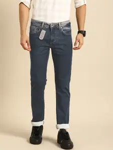 Being Human Men Blue Skinny Straight Fit Mid-Rise Clean Look Stretchable Jeans