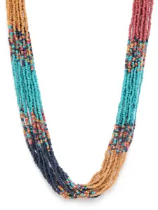 RICHEERA Multicoloured Beaded Necklace