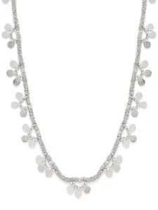 RICHEERA Silver-Plated Beaded Necklace