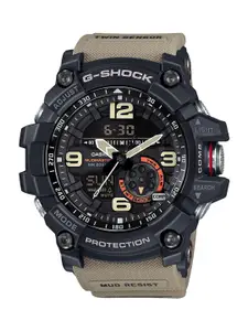 CASIO Men G-Shock GG-1000-1A5DR Black Ana-Digi Dial Brown Resin Strap Watch G661