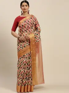Rajnandini Multicoloured Printed Saree