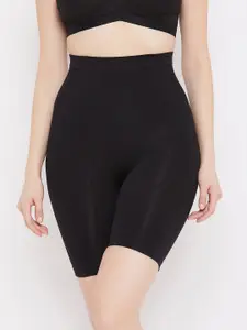 SECRETS BY ZEROKAATA Women Solid Seamless Thigh & Tummy Shapewear Body Shaper Women