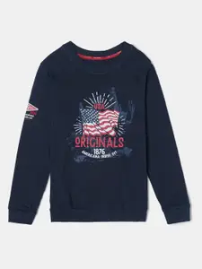 Jockey Boys Super Combed Cotton Rich Graphic Printed Sweatshirt