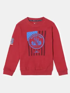 Jockey Boys Super Combed Cotton Rich Graphic Printed Sweatshirt-UB58