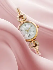 Titan Raga Women Silver-Toned Dial Watch 311WM01