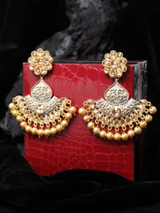 PANASH Gold-Toned Classic Drop Earrings
