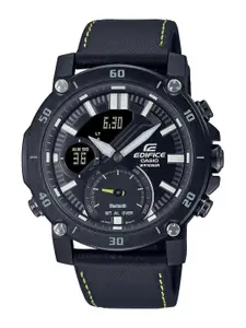 CASIO Men Black Analogue and Digital Watch EX523 ECB-20CL-1ADF