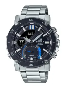 CASIO Men Black Analogue and Digital Watch EX525 ECB-20DB-1ADF