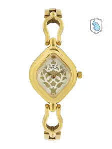 Titan Karishma Refresher Women Gold Analogue watch NL2536YM03