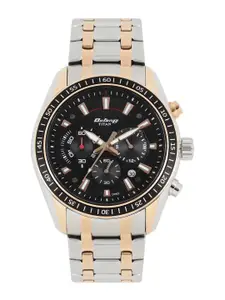 Titan Octane Men Black Chronograph Dial Watch 90077KM03J