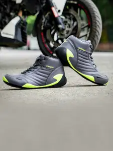 Campus Men Grey Synthetic Running Shoes