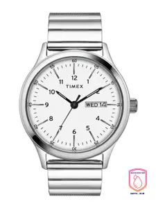 Timex Men White Analogue Watch - TWEG19703