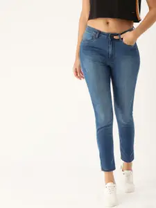 Flying Machine Women Blue Skinny Fit High-Rise Jeans