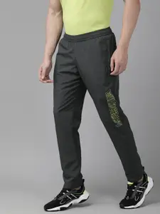 Wildcraft Men Charcoal Grey Solid Active 3 Slim Fit Track Pants
