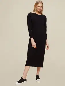 DOROTHY PERKINS Women Black Solid Jumper Dress