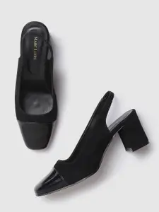 Marc Loire Women Black Solid Pumps