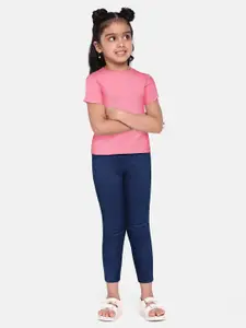 Allen Solly Junior Girls Blue Slim Fit Clean Look Stretchable Jeans