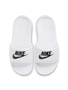Nike Women White Victori One Slide Sliders