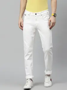 Nautica Men White Slim Fit Stretchable Jeans
