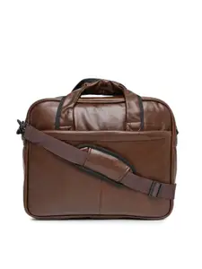 F Gear Unisex Brown Laptop Bag
