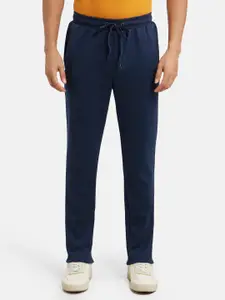Jockey Combed Cotton Rich Pique Slim Fit Trackpant with Side Zipper Pockets-AM44